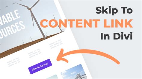 How To Create A “Skip To Content” Link .